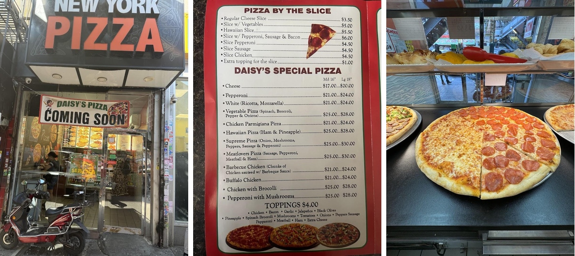 Daisy's pizza