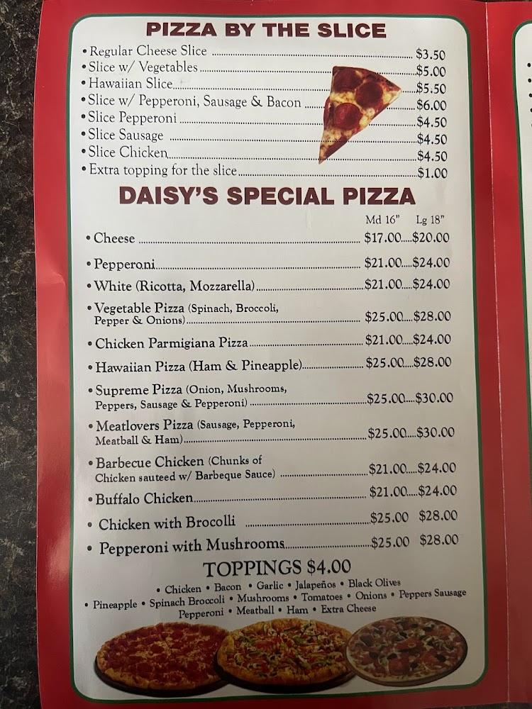 Daisy's pizza Regular Cheese Pizza Slice